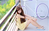 Reine und schöne junge asiatische Mädchen HD-Wallpaper  Kollektion (3) #8
