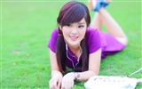 Pure and lovely young Asian girl HD wallpapers collection (3) #19