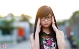 Čistá a krásná mladá Asiatka kolekce HD tapety na plochu (3) #34