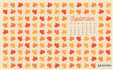 Septembre 2016 calendrier fond d'écran (2) #9