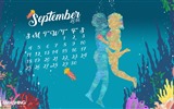 Septembre 2016 calendrier fond d'écran (2) #19