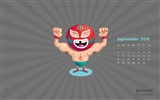 De septiembre de fondo de pantalla de calendario el año 2016 (2) #20