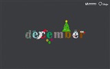 December 2016 Christmas theme calendar wallpaper (1) #7