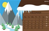 Fondo de escritorio del calendario de la Navidad de diciembre de 2016 (1) #12