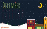 Décembre 2016 Fond d'écran calendrier thème Noël (1) #17