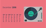 Dezember 2016 Weihnachten Thema Kalender Wallpaper (1) #29