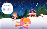 Dezember 2016 Weihnachten Thema Kalender Wallpaper (2)