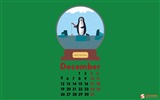 2016年12月クリスマステーマカレンダーの壁紙 (2) #8