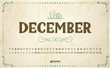 December 2016 Christmas theme calendar wallpaper (2) #9