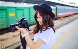 Reine und schöne junge asiatische Mädchen HD-Wallpaper  Kollektion (5) #7