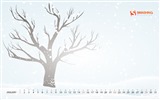 January 2017 calendar wallpaper (2) #16