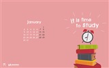 January 2017 calendar wallpaper (2) #19