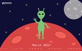 March 2017 calendar wallpaper (2) #10