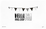 Fondo de pantalla calendario abril 2017 (2) #4