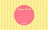 2017年6月 月曆壁紙 #2