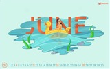 Junio 2017 calendario de fondos de pantalla #9