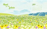 Juni 2017 Kalender Tapete #13