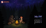 July 2017 calendar wallpaper #6