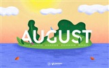 Fondo de escritorio del calendario de agosto de 2017 #6