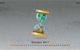 Října 2017 kalendář tapety #9