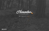 November 2017 calendar wallpaper #4