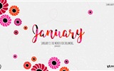 January 2018 Calendar Wallpaper #13