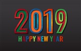 Bonne année 2019 HD fonds d'écran #6
