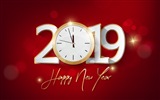 Bonne année 2019 HD fonds d'écran #8