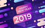 Bonne année 2019 HD fonds d'écran #10