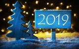 Bonne année 2019 HD fonds d'écran #20