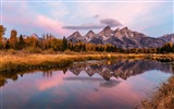USA-großartige Teton Nationalparknatur-Landschaftstapeten HD #3